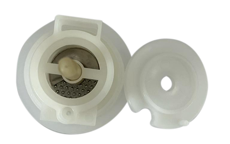 Grille de micro-lames du dispositif MediGraft vue du dessus